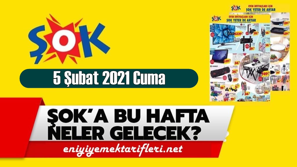 5 Şubat 2021 Cuma ŞOK aktüel ürünler kataloğu açıklandı