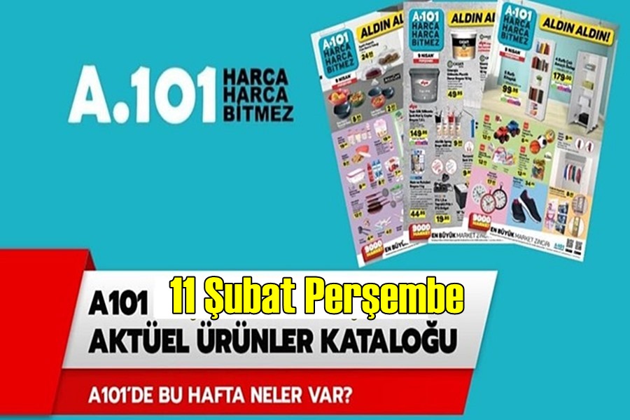 25 Şubat Perşembe, a101 aktüel kataloğu paylaşıldı