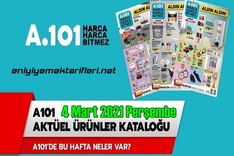 4 Mart Perşembe, a101 aktüel kataloğu paylaşıldı