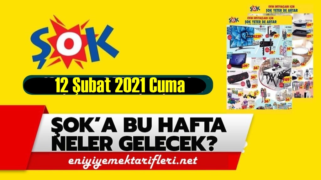 ŞOK 12 Şubat Cuma aktüel ürünler kataloğu paylaşıldı