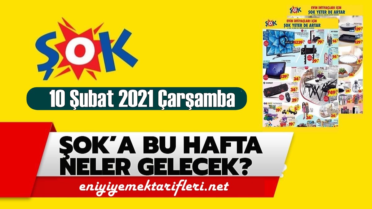 ŞOK 10 Şubat Çarşamba aktüel ürünler kataloğu paylaşıldı