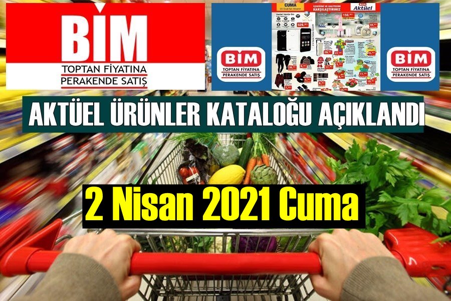 Bim 2 Nisan Cuma, aktüel kataloğu paylaşıldı