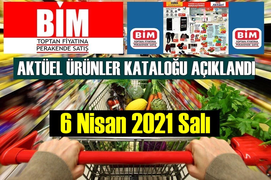 Bim 6 Nisan Salı, aktüel kataloğu paylaşıldı