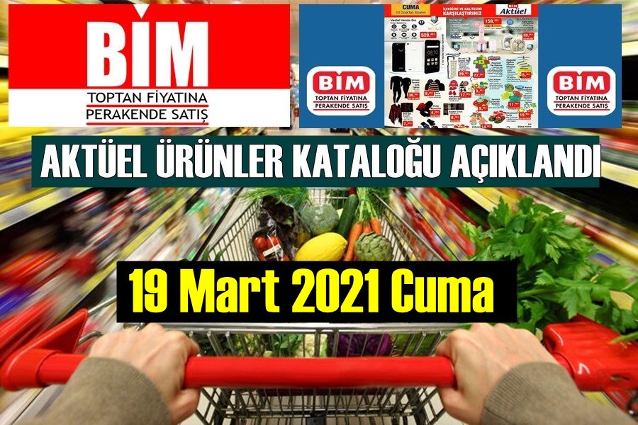 Bim 16 Mart Salı, aktüel kataloğu paylaşıldı