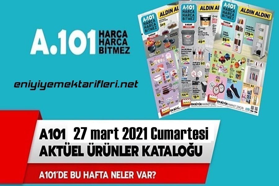 27 Mart Cumartesi, a101 aktüel kataloğu paylaşıldı