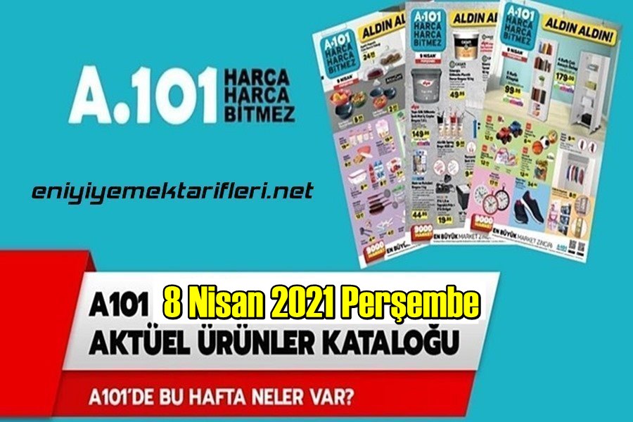 8 Nisan Perşembe, a101 aktüel kataloğu paylaşıldı