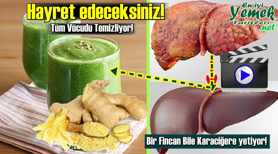 Hayret edeceksiniz! Tüm Vücudu Temizliyor! Bir Fincan Bile Karaciğere yetiyor!