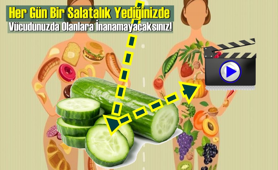 Vücudunuzda Olanlara İnanamayacaksınız! Sağlık için her gün bir Salatalık Yiyin!