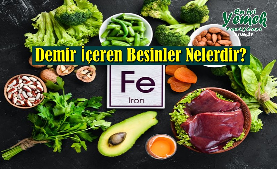 Demir İçeren Besinler