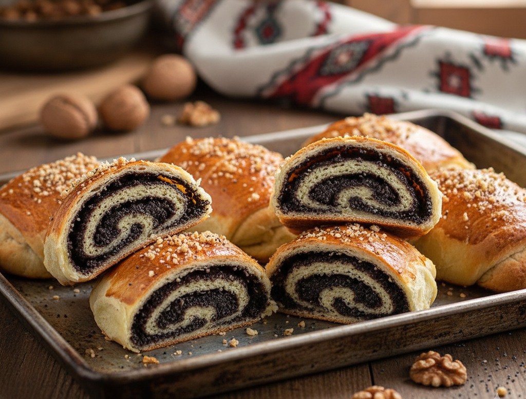 Yumuşacık Haşhaşlı ve Cevizli Çörek Tarifi