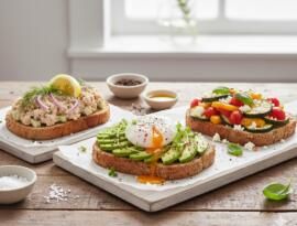 Tok Tutan 9 Sağlıklı Tost Tarifi (Diyet & Pratik)