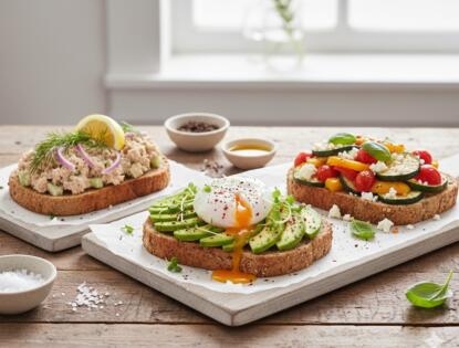 Tok Tutan 9 Sağlıklı Tost Tarifi (Diyet & Pratik)